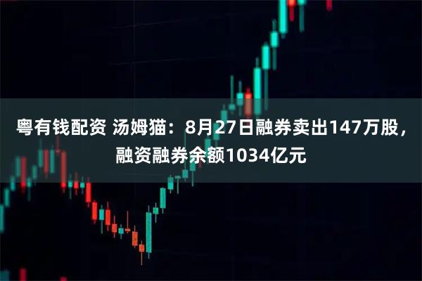 粤有钱配资 汤姆猫：8月27日融券卖出147万股，融资融券余额1034亿元