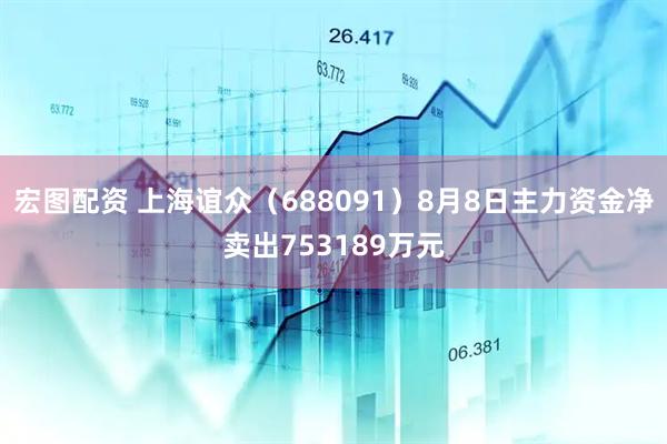宏图配资 上海谊众（688091）8月8日主力资金净卖出753189万元